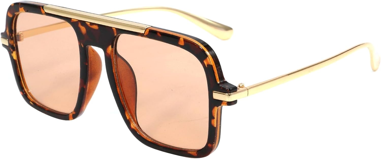 Большие квадратные солнцезащитные очки для женщин и мужчин, большие солнцезащитные очки-щитки с плоской верхней частью, винтажные панк-очки для мужчин, очки для активного отдыха mincl, Leopard Champagne
Большие квадратные солнцезащитные очки для женщин и мужчин, большие солнцезащитные очки-щитки с плоской верхней частью, винтажные панк-очки для мужчин, очки для активного отдыха mincl, Leopard Champagne