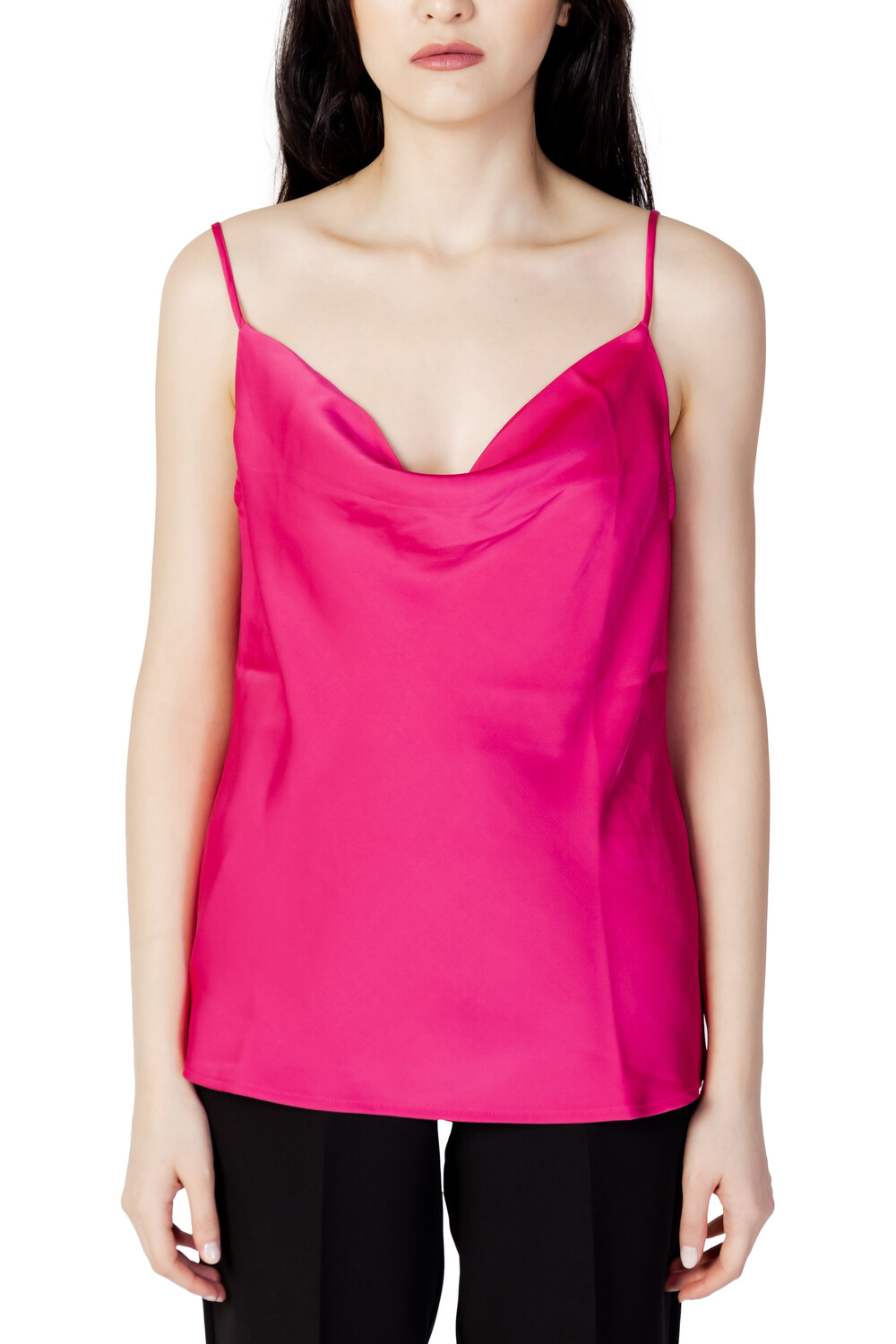 Топ женский VILA на бретелях с глубоким вырезом, фуксия
Топ женский VILA на бретелях с глубоким вырезом, фуксия