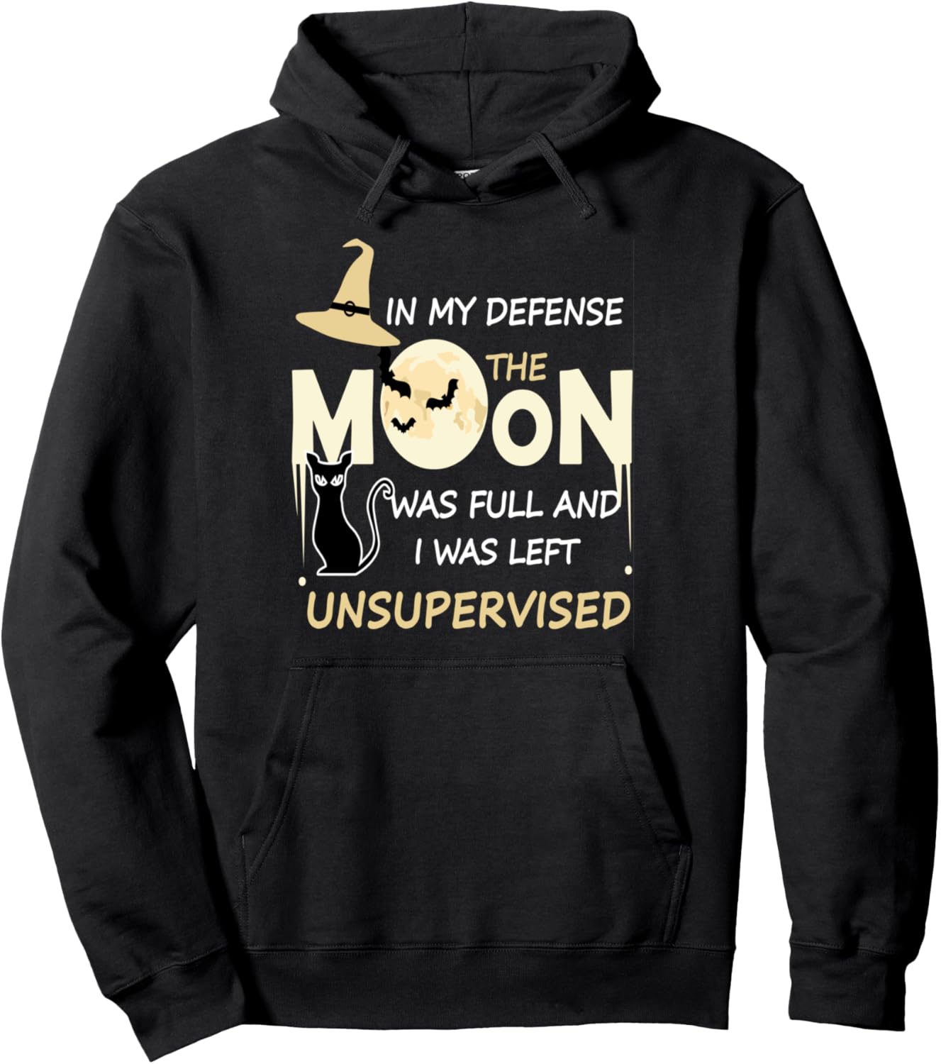 Худи «В мою защиту» на Хэллоуин Full Moon Halloween Apparel, черный
Худи «В мою защиту» на Хэллоуин Full Moon Halloween Apparel, черный