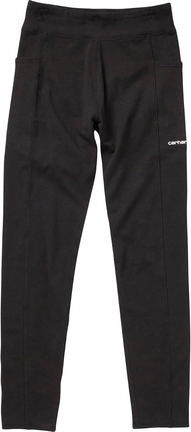 Carhartt Girls' Fitted Utility Leggings, Dark Caviar Black
Carhartt Girls' Fitted Utility Leggings, Dark Caviar Black