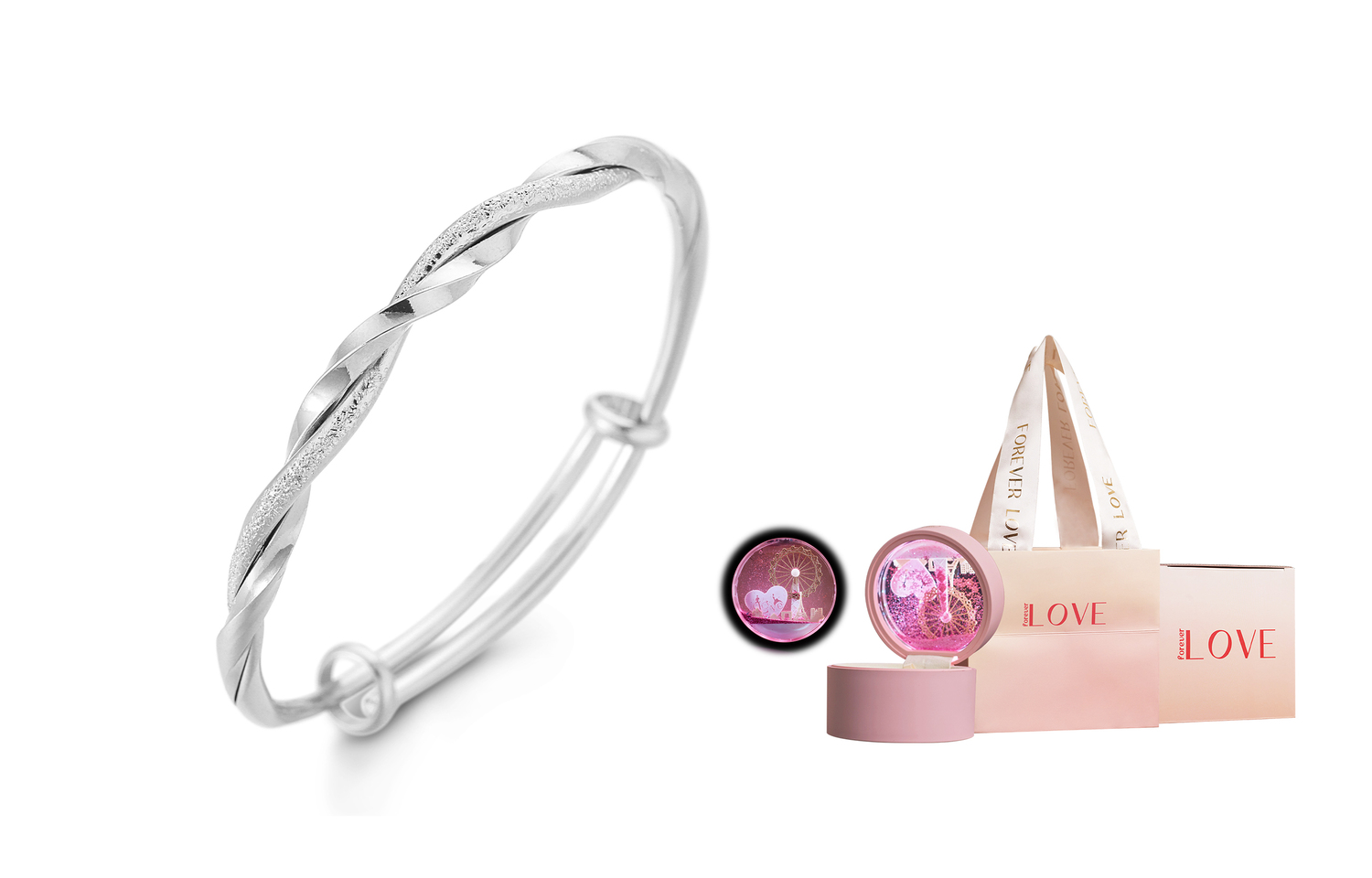 Браслеты Niche Design унисекс VIVIWELL, Mobius Loop Bracelet + Flowing Sand Ferris Wheel Glowing Gift Box
Браслеты Niche Design унисекс VIVIWELL, Mobius Loop Bracelet + Flowing Sand Ferris Wheel Glowing Gift Box