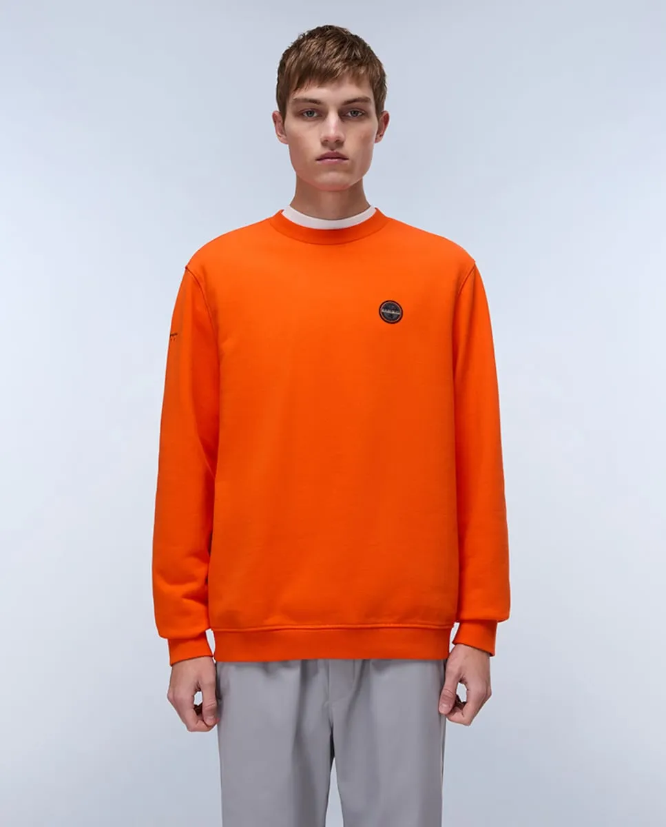 Мужская толстовка с круглым вырезом Badge Napapijri, оранжевый
Мужская толстовка с круглым вырезом Badge Napapijri, оранжевый