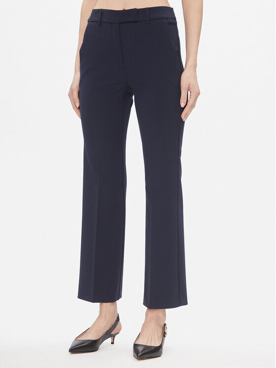 Тканевые брюки стандартного кроя Marella, синий 
Тканевые брюки стандартного кроя Marella, синий