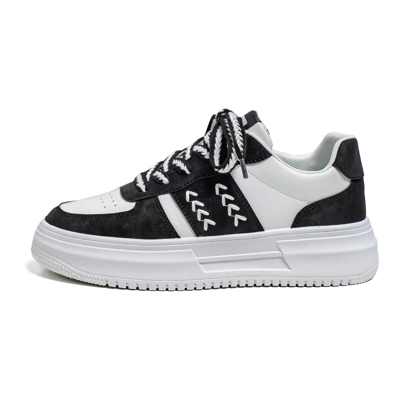 Нескользящие, износостойкие, дышащие низкие мужские кроссовки для скейтбординга Gai Renpu, White Black
Нескользящие, износостойкие, дышащие низкие мужские кроссовки для скейтбординга Gai Renpu, White Black