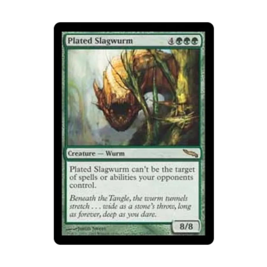 CCG Латный шлаковурм (клавиша R), MTG - Mirrodin
CCG Латный шлаковурм (клавиша R), MTG - Mirrodin