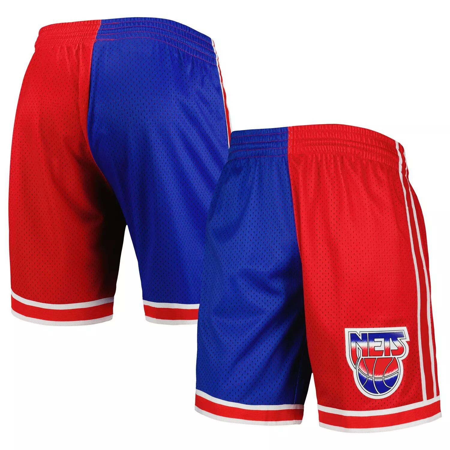 Мужские шорты Mitchell & Ness синие/красные New Jersey Nets Hardwood Classics 1993 с разрезом Swingman
Мужские шорты Mitchell & Ness синие/красные New Jersey Nets Hardwood Classics 1993 с разрезом Swingman