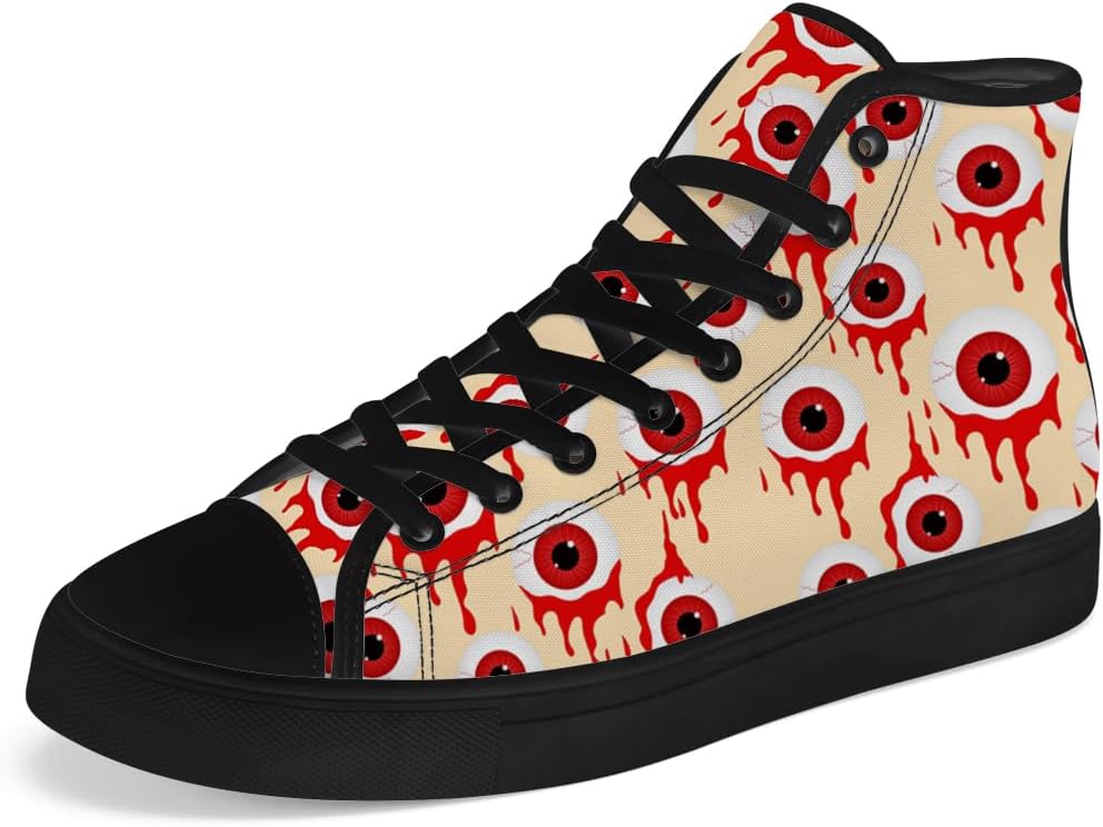 Кеды на высокой подошве Chebing для мужчин и женщин с принтом глаз, высокие сандалии на шнуровке, повседневная обувь, красный
Кеды на высокой подошве Chebing для мужчин и женщин с принтом глаз, высокие сандалии на шнуровке, повседневная обувь, красный