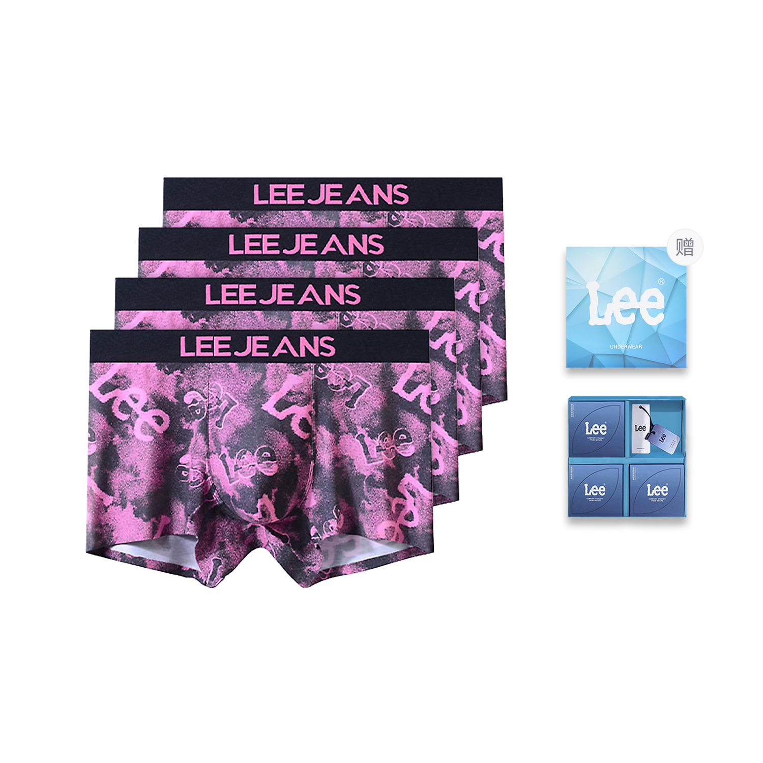 Edge Color 3.0 трусы подарочные наборы мужские 4 шт Lee, розовый
Edge Color 3.0 трусы подарочные наборы мужские 4 шт Lee, розовый