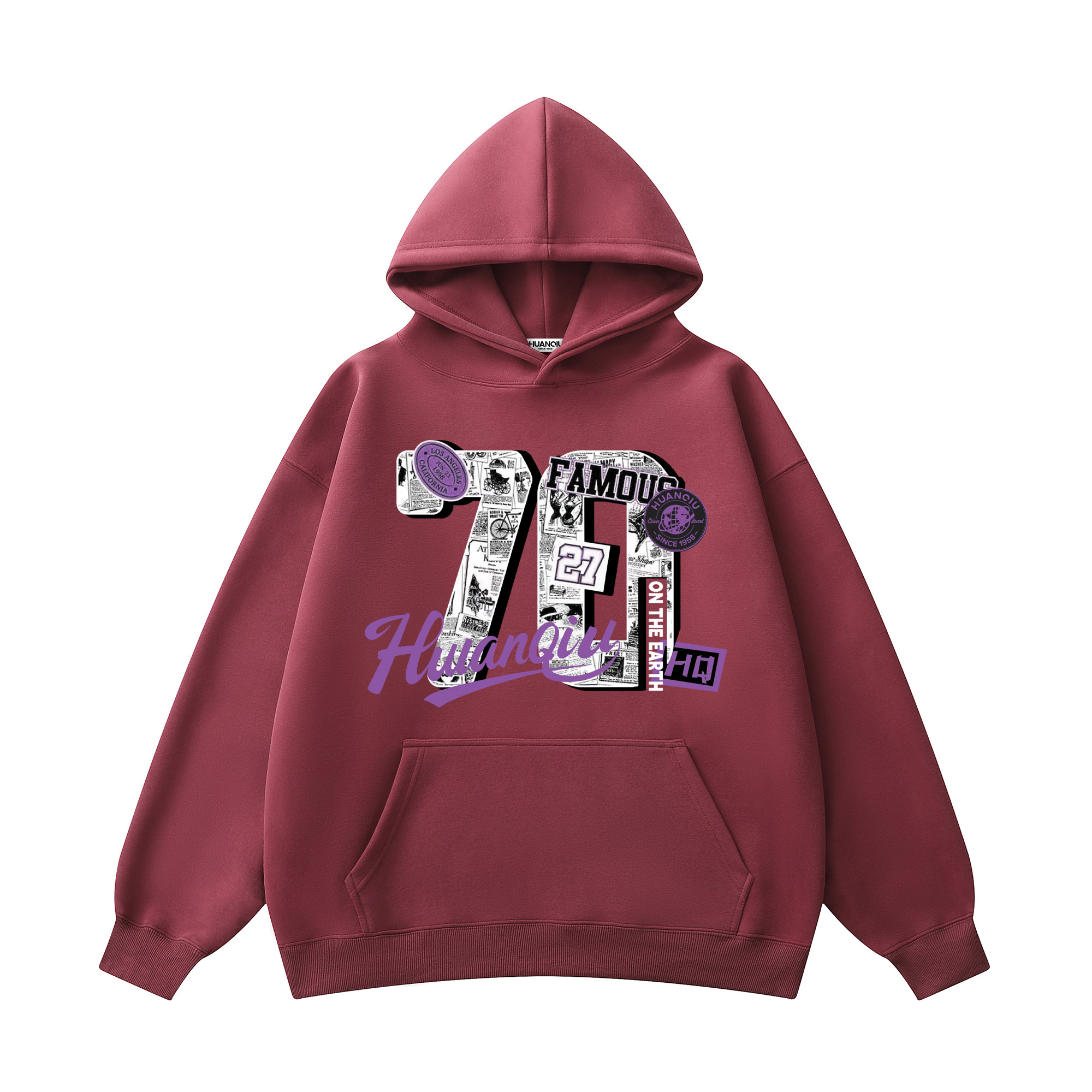 Толстовка Unisex Hooded Moderate Heavyweight HUANQIU, burgundy
Толстовка Unisex Hooded Moderate Heavyweight HUANQIU, burgundy