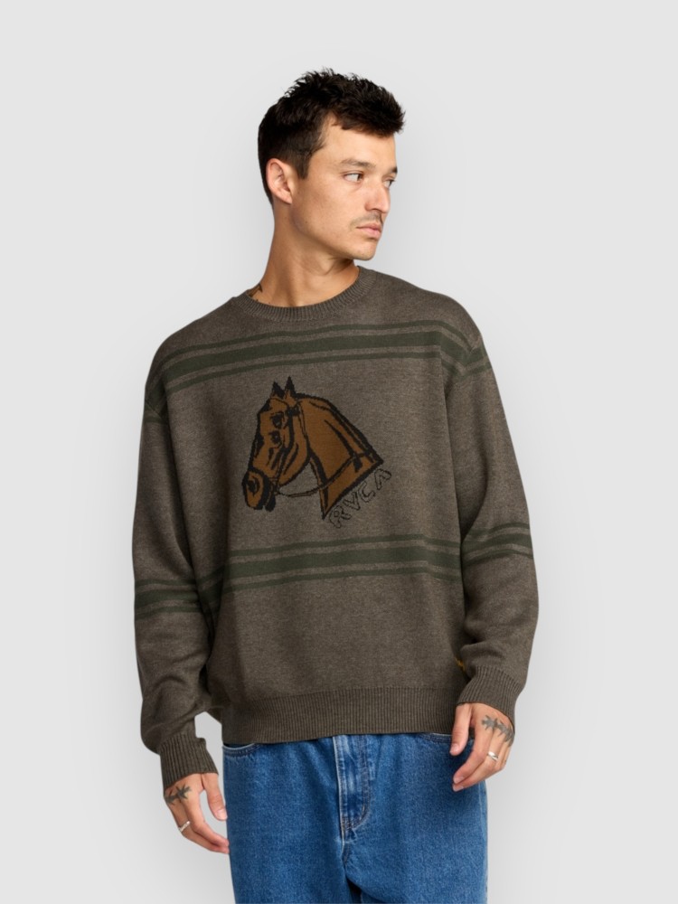 Вязаный свитер RVCA KSL CREW Strickpullover, mushroom
Вязаный свитер RVCA KSL CREW Strickpullover, mushroom