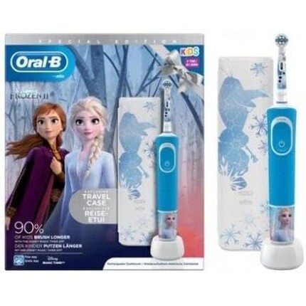 Вращающаяся качающаяся зубная щетка Oral-B Vitality Pro Frozen для взрослых, черная, серая
Вращающаяся качающаяся зубная щетка Oral-B Vitality Pro Frozen для взрослых, черная, серая