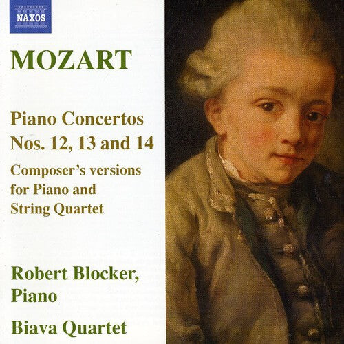 CD диск Mozart, W.a. / Blocker / Biava String Quartet: Piano Ctos 12 13 14: Composers Versions for Piano
CD диск Mozart, W.a. / Blocker / Biava String Quartet: Piano Ctos 12 13 14: Composers Versions for Piano