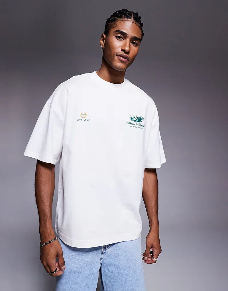 Футболка с принтом гоночных автомобилей River Island Montreal белого цвета
Футболка с принтом гоночных автомобилей River Island Montreal белого цвета