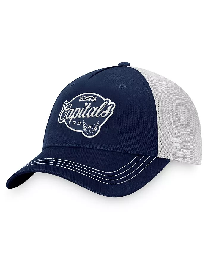 Женская регулируемая кепка Washington Capitals Fundamental Trucker в цвете Navy/White Fanatics
Женская регулируемая кепка Washington Capitals Fundamental Trucker в цвете Navy/White Fanatics