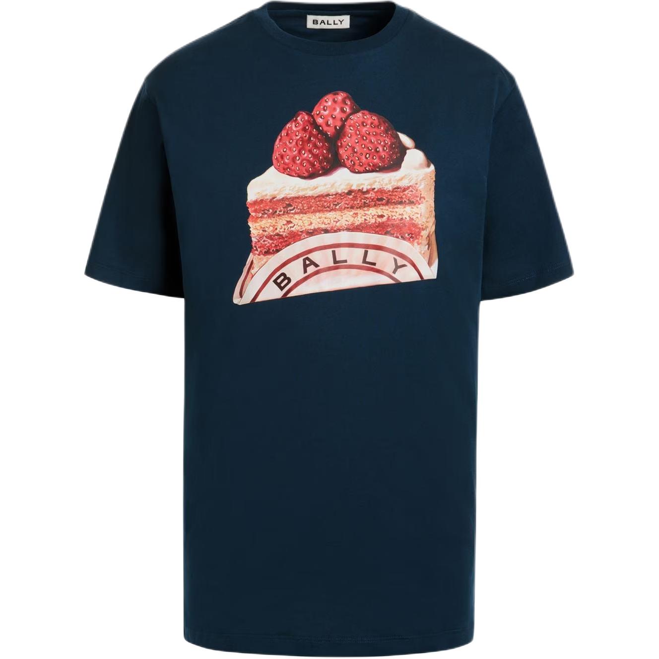 Футболка с принтом логотипа BALLY, синий
Футболка с принтом логотипа BALLY, синий