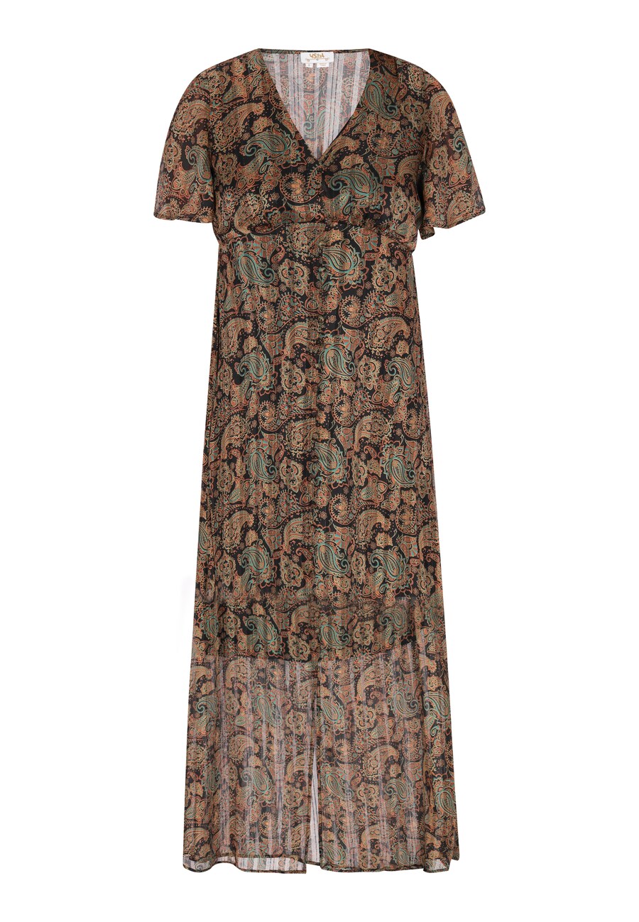 Платье-рубашка usha FESTIVAL Spring Summer, черный
Платье-рубашка usha FESTIVAL Spring Summer, черный