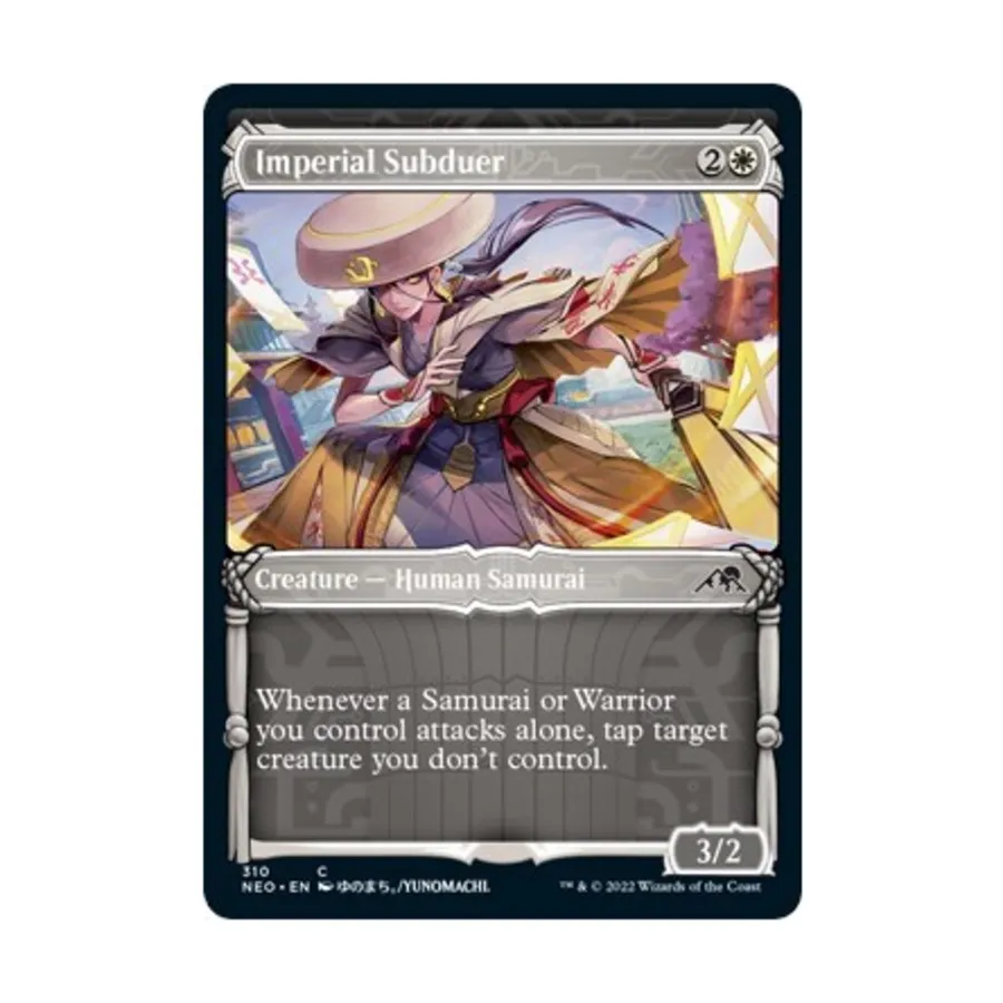 CCG Имперский покоритель (Витрина) (С) (Фольга), MTG - Kamigawa : Neon Dynasty
CCG Имперский покоритель (Витрина) (С) (Фольга), MTG - Kamigawa : Neon Dynasty