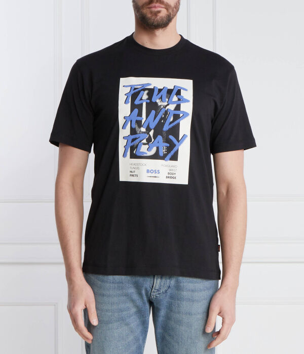 Футболка мужская Boss Orange с принтом, черный
Футболка мужская Boss Orange с принтом, черный