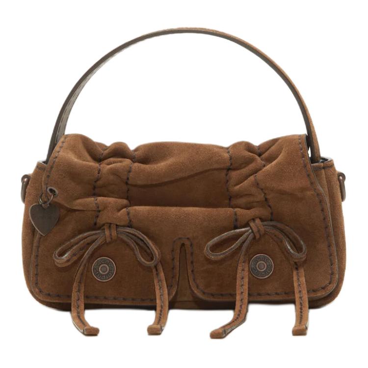 Acne Studios Коричневая женская сумка через плечо экстра-мини из телячьей кожи
Acne Studios Коричневая женская сумка через плечо экстра-мини из телячьей кожи