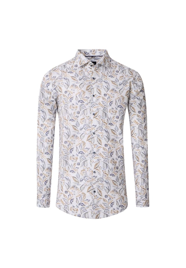 Рубашка с деловым принтом современный крой Venti, цвет champagner
Рубашка с деловым принтом современный крой Venti, цвет champagner