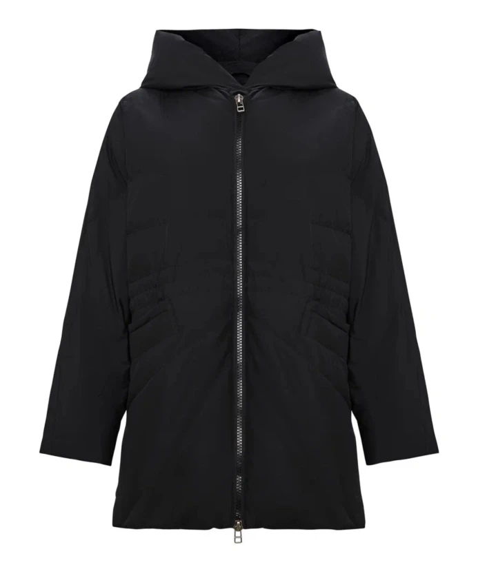 Стеганая куртка с капюшоном Cesare Gaspari, черный
Стеганая куртка с капюшоном Cesare Gaspari, черный