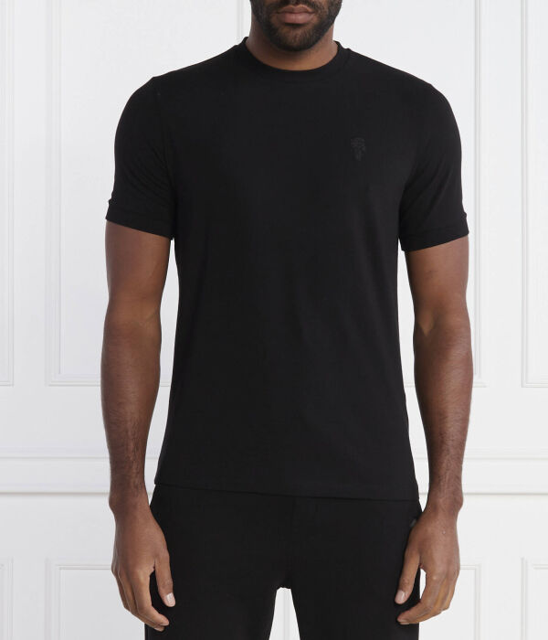 Футболка мужская Karl Lagerfeld базовая однотонная, черный 
Футболка мужская Karl Lagerfeld базовая однотонная, черный