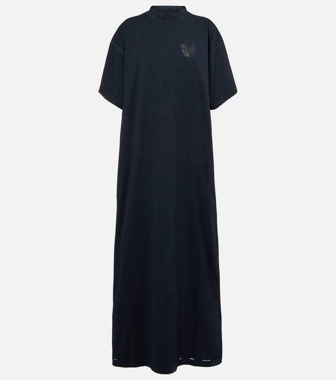 Хлопковое платье-футболка с логотипом Balenciaga, Faded Washed Black
Хлопковое платье-футболка с логотипом Balenciaga, Faded Washed Black