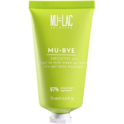 Mulac Косметика Mu-Bye Smoothy Oil Gel Milk для снятия макияжа с органическим подсолнечным маслом Vegan 75 мл
Mulac Косметика Mu-Bye Smoothy Oil Gel Milk для снятия макияжа с органическим подсолнечным маслом Vegan 75 мл