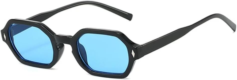 Ретро-солнцезащитные очки в форме многоугольника и прямоугольника для женщин, защита от УФ-излучения UV400, модные линзы с прозрачным градиентом, для мужчин, оправа с заклепками VFDHN, Black Blue
Ретро-солнцезащитные очки в форме многоугольника и прямоугольника для женщин, защита от УФ-излучения UV400, модные линзы с прозрачным градиентом, для мужчин, оправа с заклепками VFDHN, Black Blue