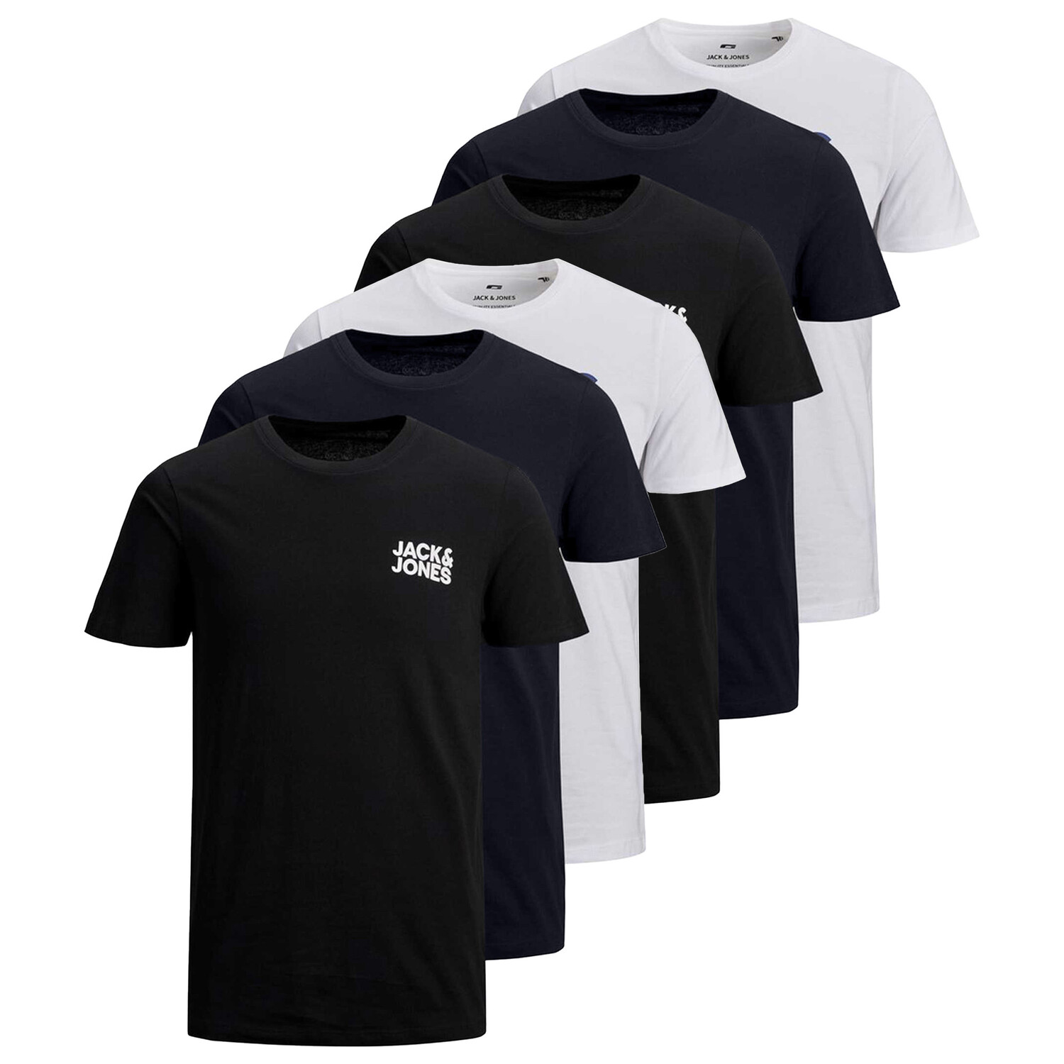 Футболка Jack & Jones 6er Pack, белый
Футболка Jack & Jones 6er Pack, белый
