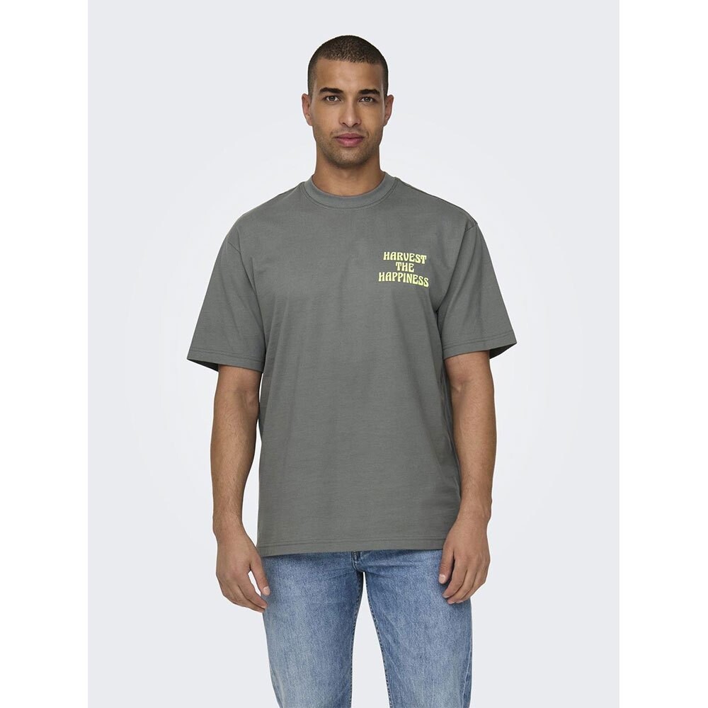 Футболка с коротким рукавом Only & Sons Layne Life Rlx Planet, серый
Футболка с коротким рукавом Only & Sons Layne Life Rlx Planet, серый