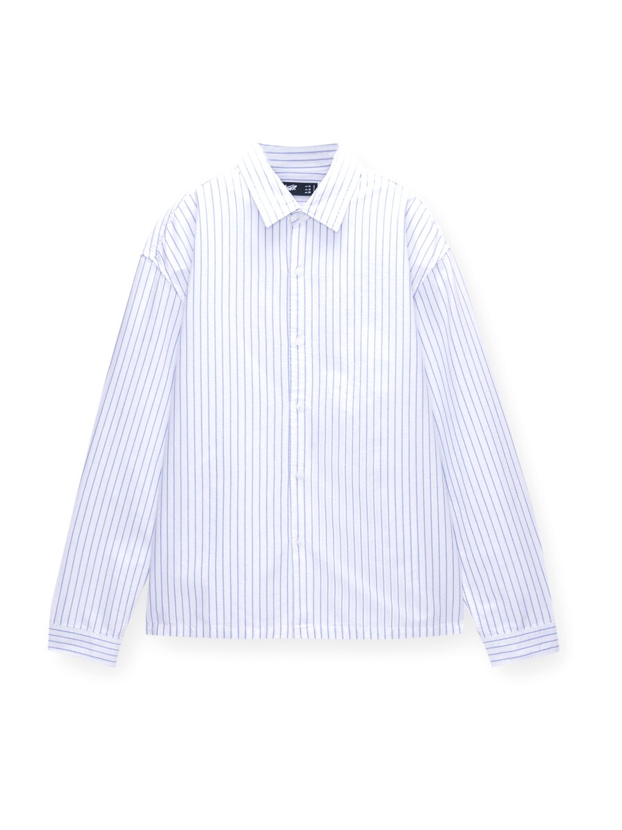 Рубашка на пуговицах классического кроя Pull&Bear, белый
Рубашка на пуговицах классического кроя Pull&Bear, белый