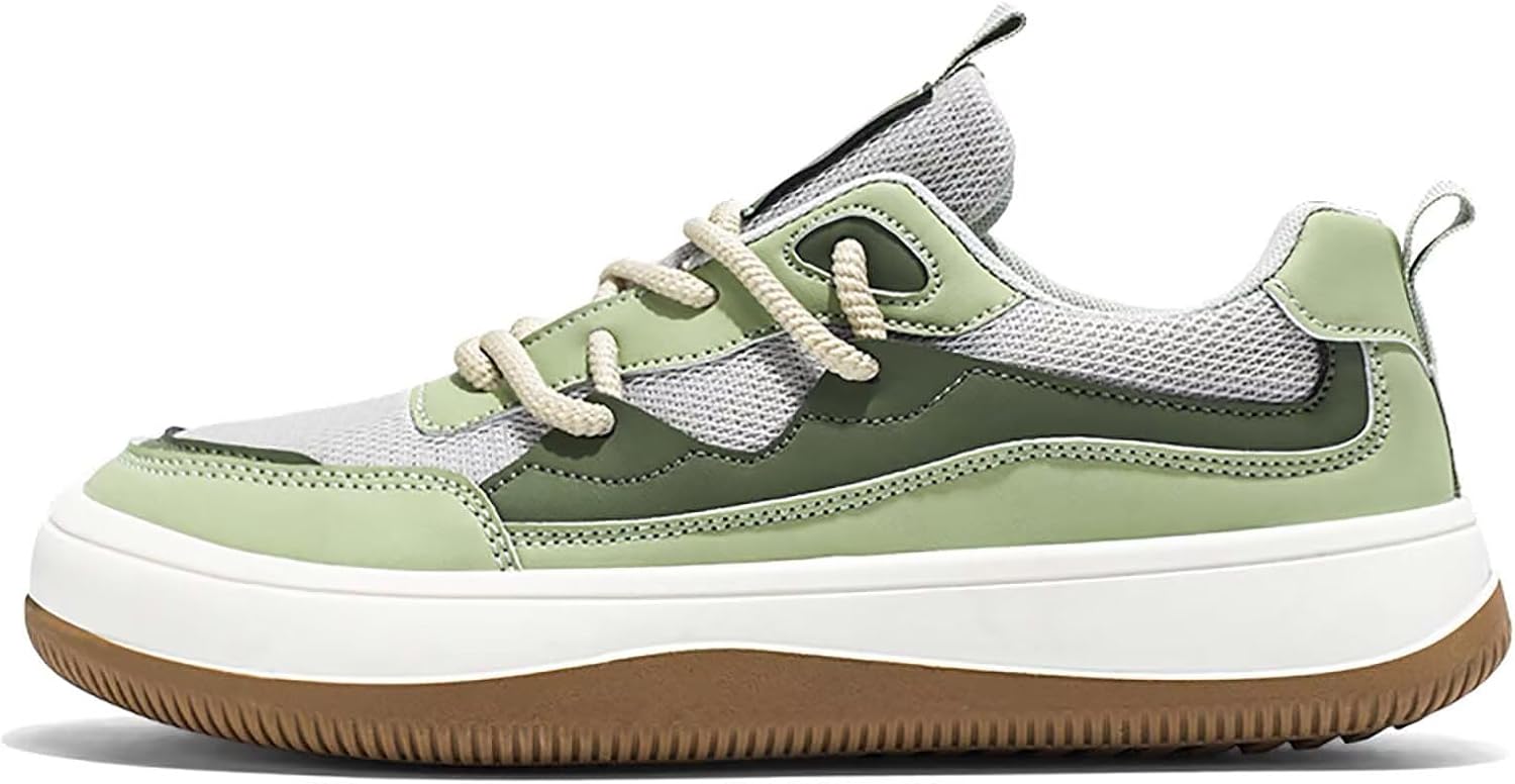 Мужские прогулочные кроссовки TERBOFIN с дышащим верхом из сетки, комфортные модные скейт-кеды, зеленый
Мужские прогулочные кроссовки TERBOFIN с дышащим верхом из сетки, комфортные модные скейт-кеды, зеленый