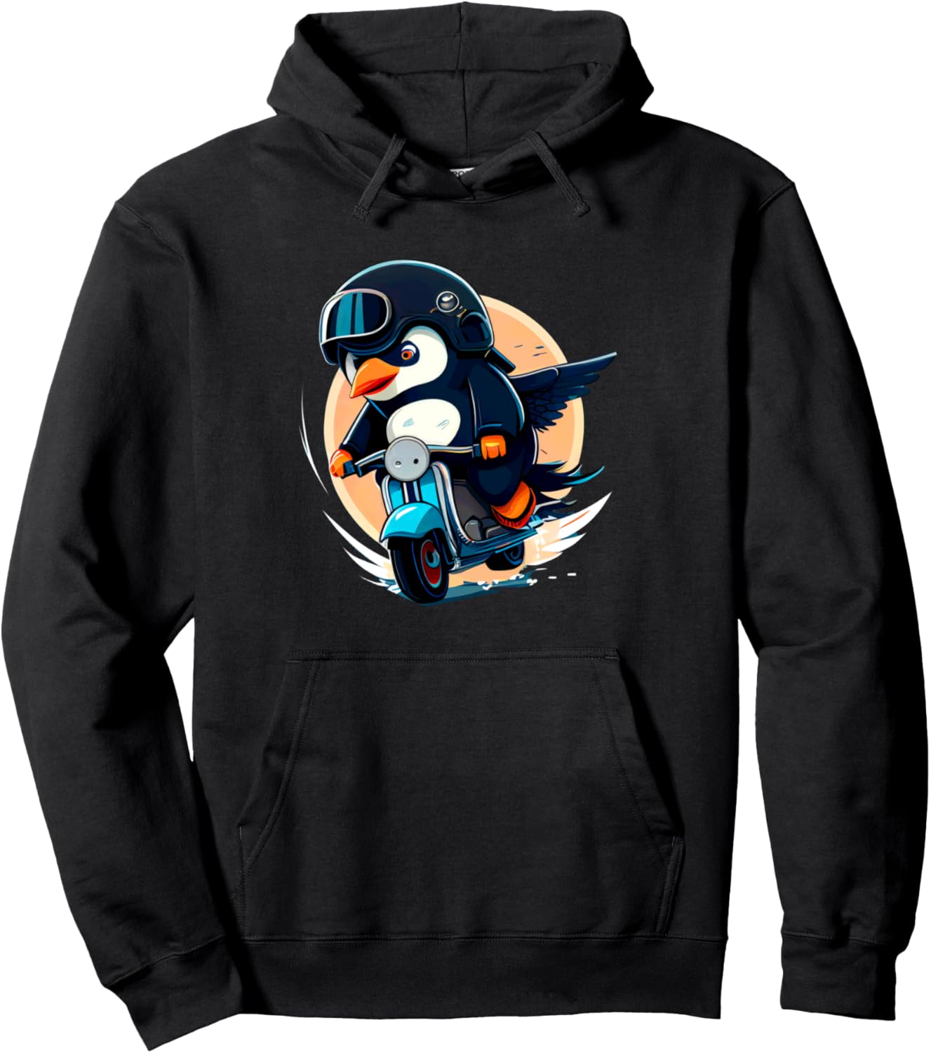 Крутая толстовка с изображением пингвина, катающегося на скутере Adventurous Penguin Scooter Fun Ride, черный
Крутая толстовка с изображением пингвина, катающегося на скутере Adventurous Penguin Scooter Fun Ride, черный