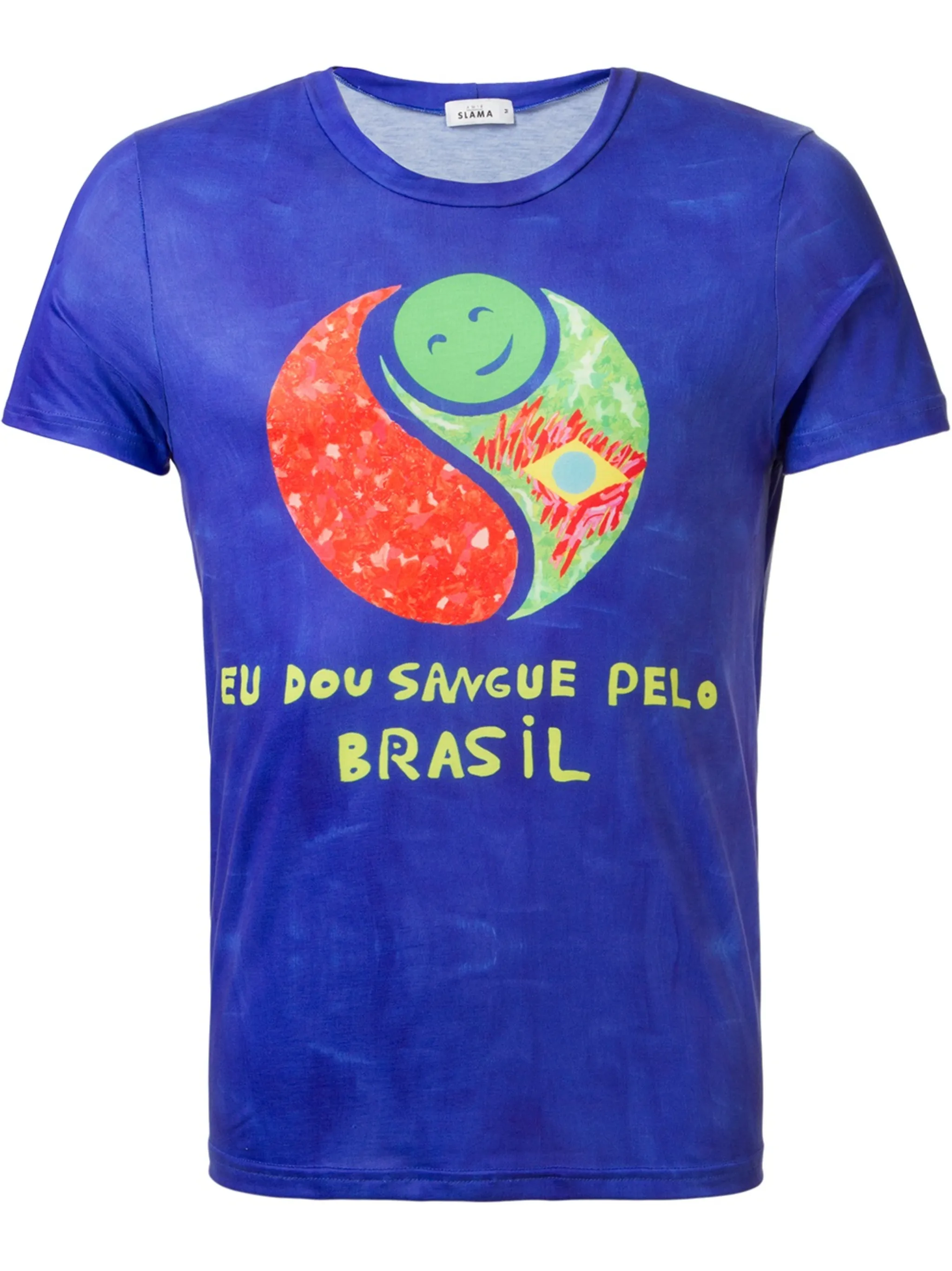 Футболка с графичным принтом Amir Slama, синий
Футболка с графичным принтом Amir Slama, синий