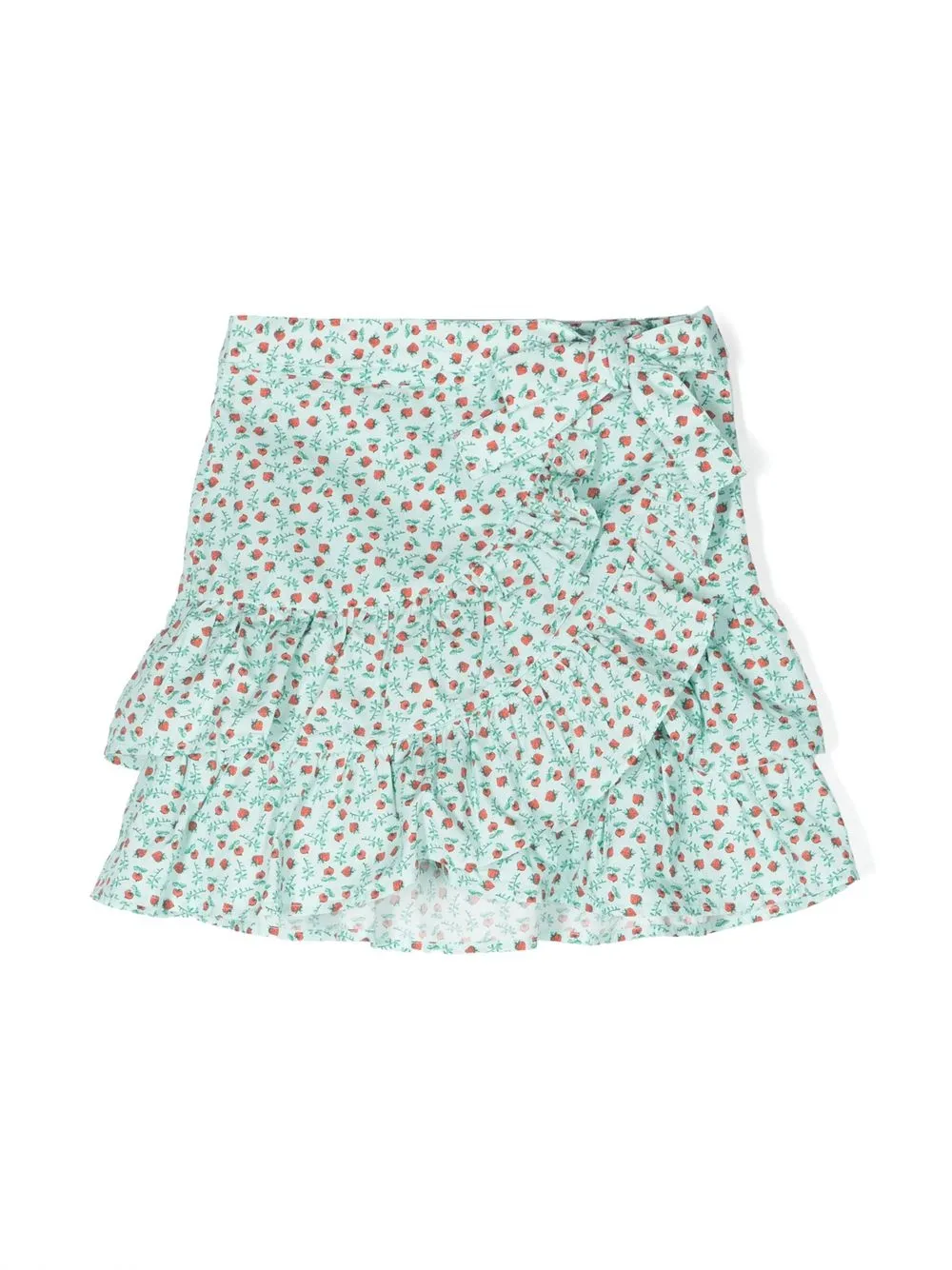 Мини-юбка с оборками и цветочным принтом Les Coyotes De Paris, синий
Мини-юбка с оборками и цветочным принтом Les Coyotes De Paris, синий