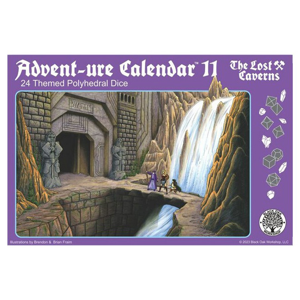 Аксессуары Black Oak Workshop Advent-ure Calendar 11: Lost Caverns
Аксессуары Black Oak Workshop Advent-ure Calendar 11: Lost Caverns