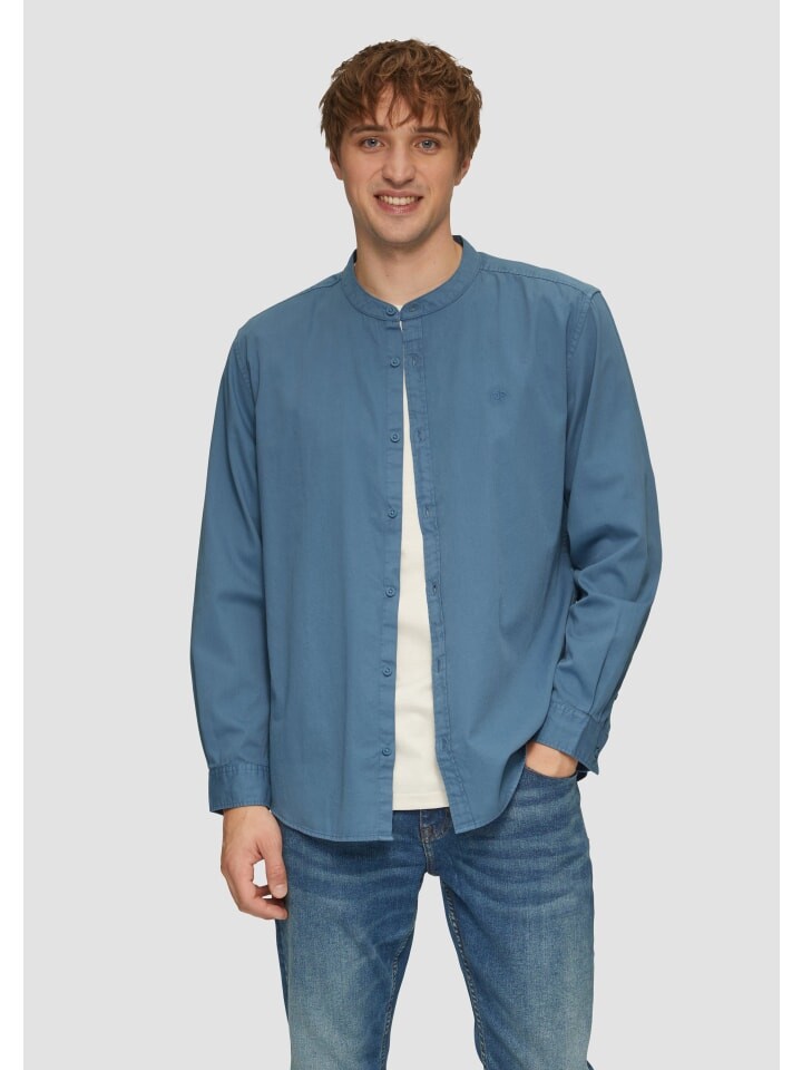 Рубашка QS langarm, синий
Рубашка QS langarm, синий