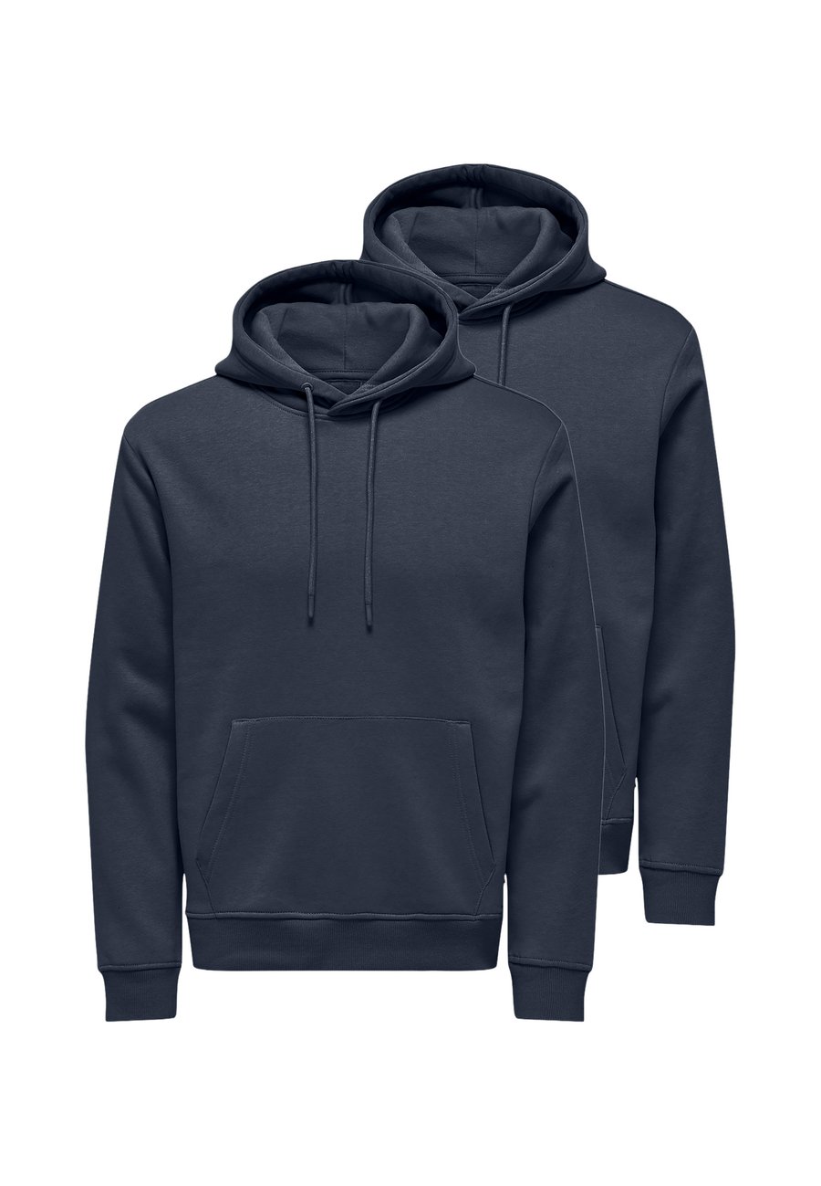 Худи Only & Sons 2ER PACK, Blue Nights/Dark Blue
Худи Only & Sons 2ER PACK, Blue Nights/Dark Blue