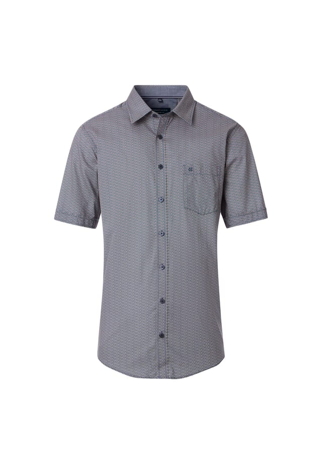 Повседневная рубашка с коротким рукавом и принтом удобная посадка Casamoda, зеленый
Повседневная рубашка с коротким рукавом и принтом удобная посадка Casamoda, зеленый