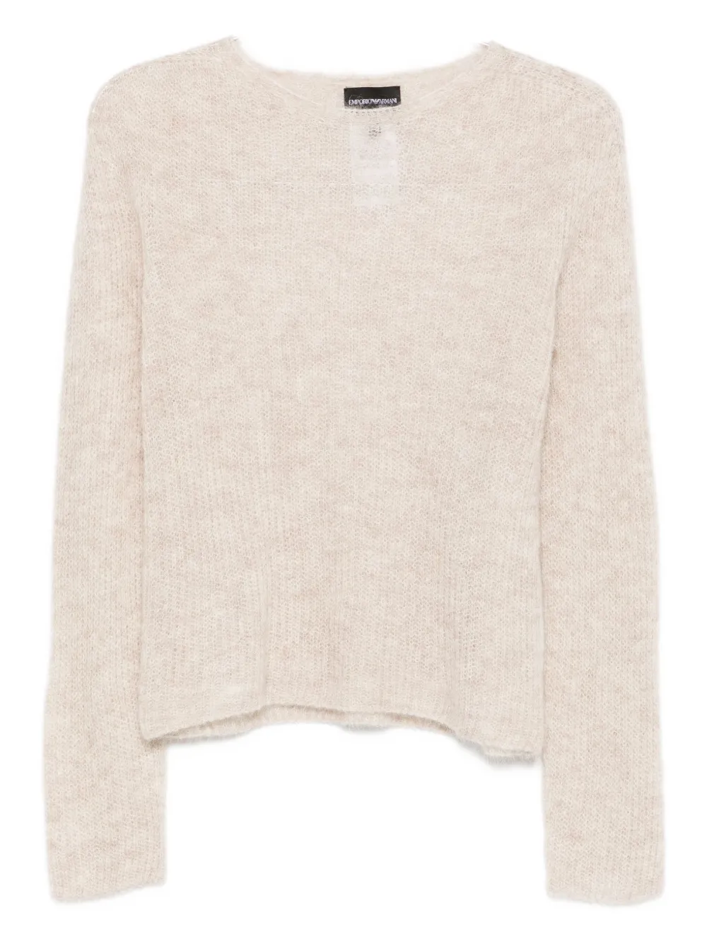 Свитер с круглым вырезом EMPORIO ARMANI, нейтральный
Свитер с круглым вырезом EMPORIO ARMANI, нейтральный