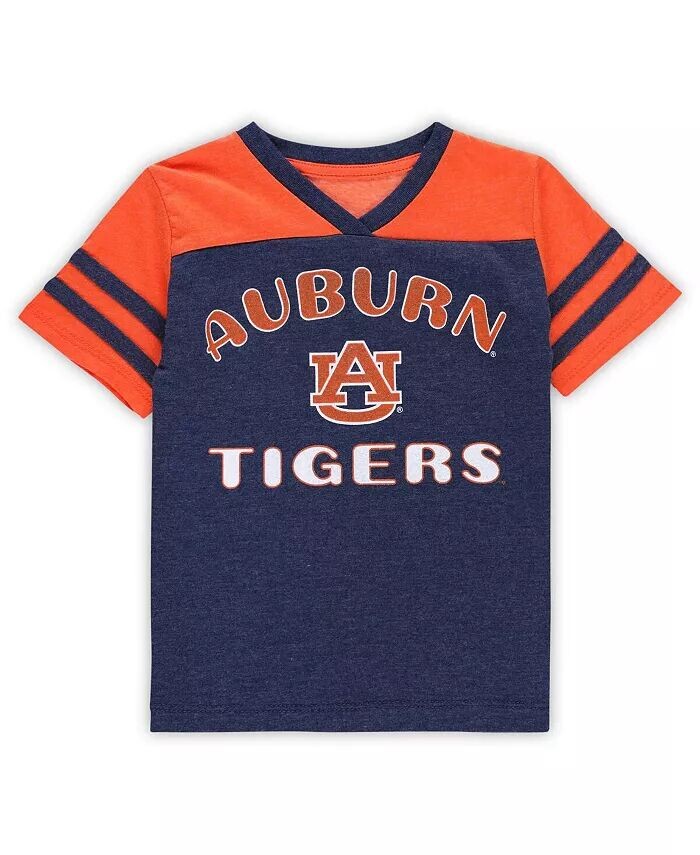 Футболка для девочек с V-образным вырезом, темно-синяя, оранжевая, Auburn Tigers Piecrust Promise Colosseum
Футболка для девочек с V-образным вырезом, темно-синяя, оранжевая, Auburn Tigers Piecrust Promise Colosseum