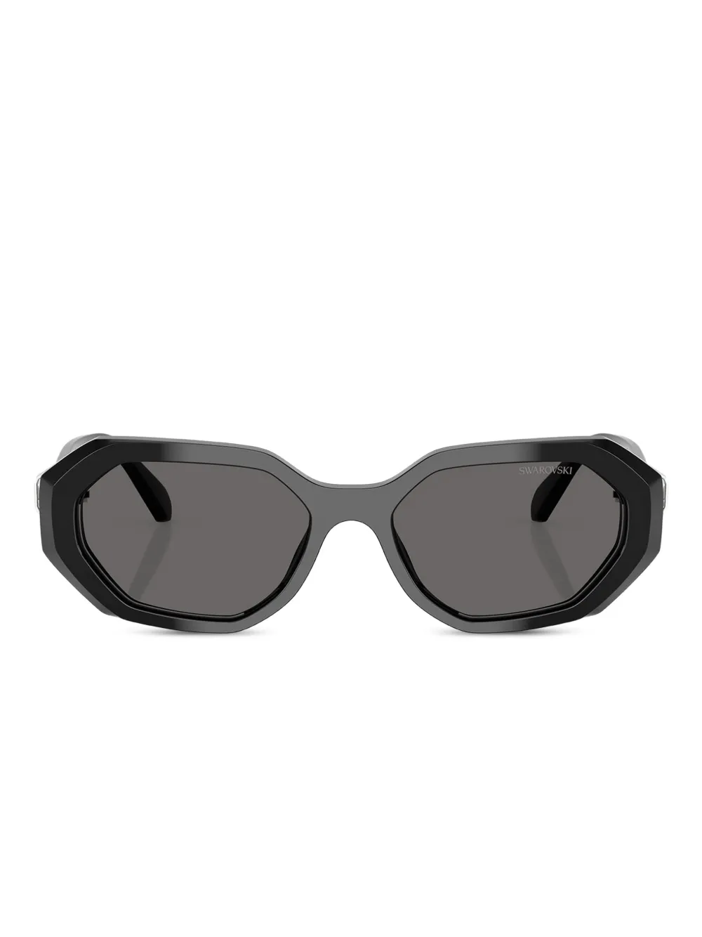 Солнцезащитные очки в геометричной оправе Swarovski, черный
Солнцезащитные очки в геометричной оправе Swarovski, черный