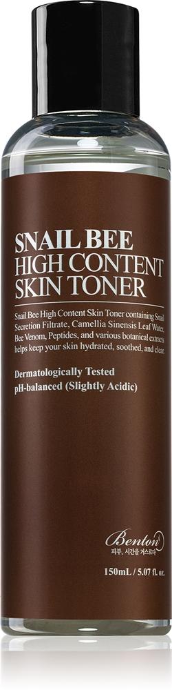 Увлажняющий тоник для кожи с экстрактом улитки и пчелы, восстанавливающий pH-баланс кожи Benton, 150 мл
Увлажняющий тоник для кожи с экстрактом улитки и пчелы, восстанавливающий pH-баланс кожи Benton, 150 мл