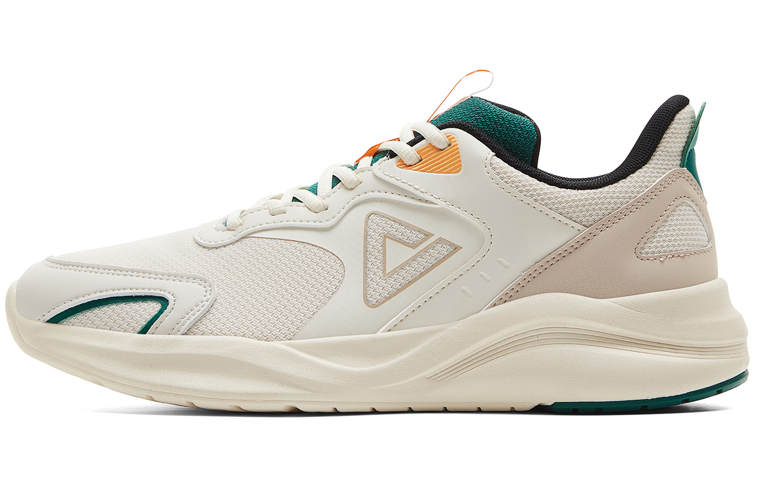 PEAK Кроссовки для бега с низким верхом, амортизирующим покрытием, противоскользящими, износостойкими, с противоскользящим эффектом, мужские, парусиновые, белого и зеленого цвета
PEAK Кроссовки для бега с низким верхом, амортизирующим покрытием, противоскользящими, износостойкими, с противоскользящим эффектом, мужские, парусиновые, белого и зеленого цвета