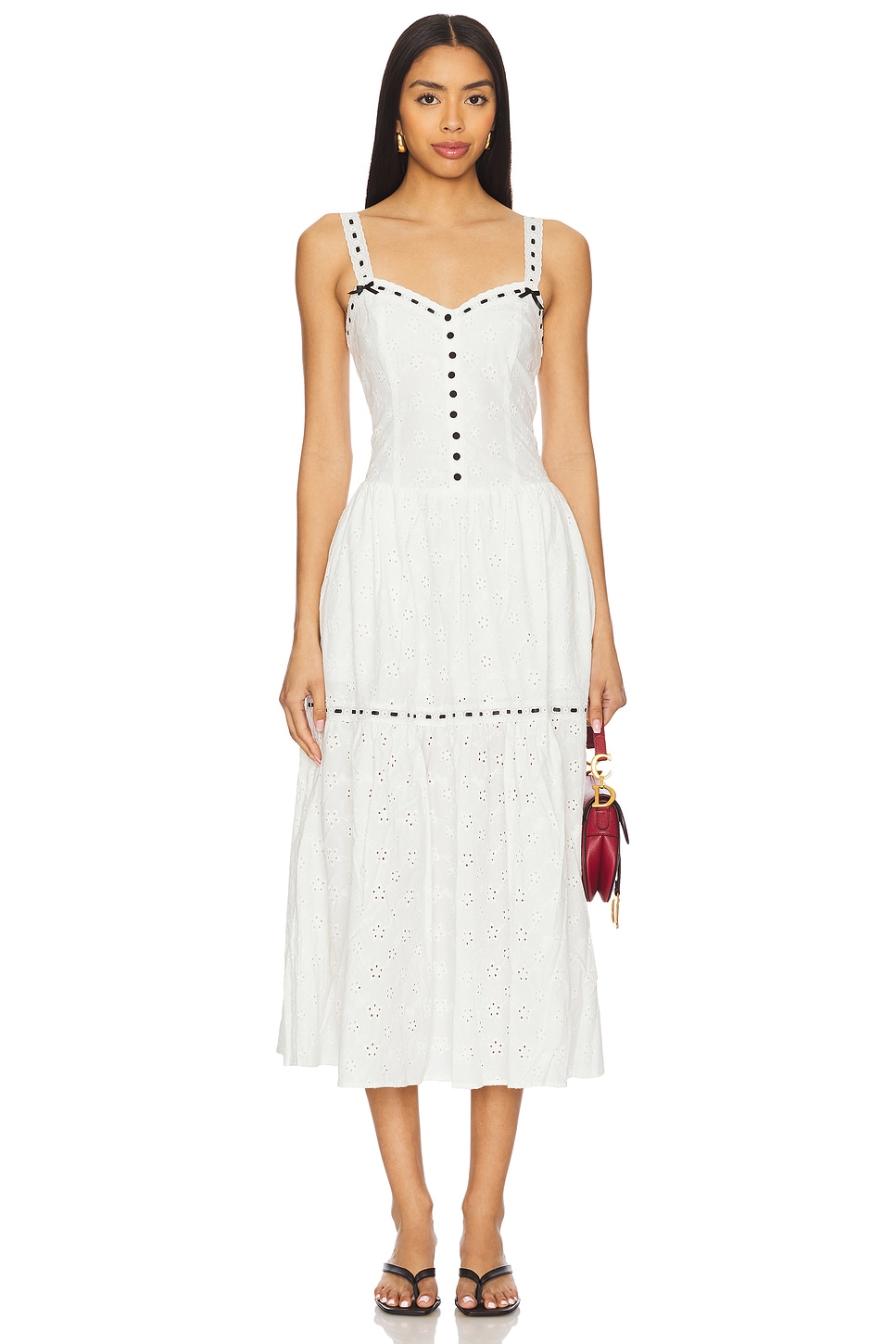 X bella hadid платье макси с расклешенными рукавами Frankies Bikinis, salt air eyelet
X bella hadid платье макси с расклешенными рукавами Frankies Bikinis, salt air eyelet