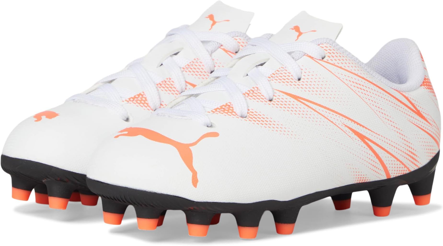 Кроссовки PUMA Kids Attacanto Firm Ground/Artificial Ground, цвет PUMA White/Glowing Red
Кроссовки PUMA Kids Attacanto Firm Ground/Artificial Ground, цвет PUMA White/Glowing Red