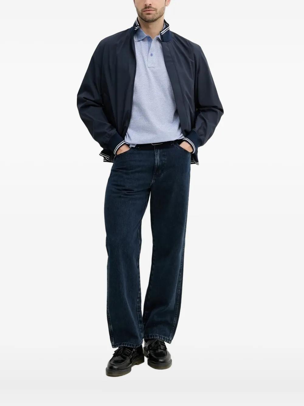 Полосатая рубашка-поло Paul & Shark, синий
Полосатая рубашка-поло Paul & Shark, синий