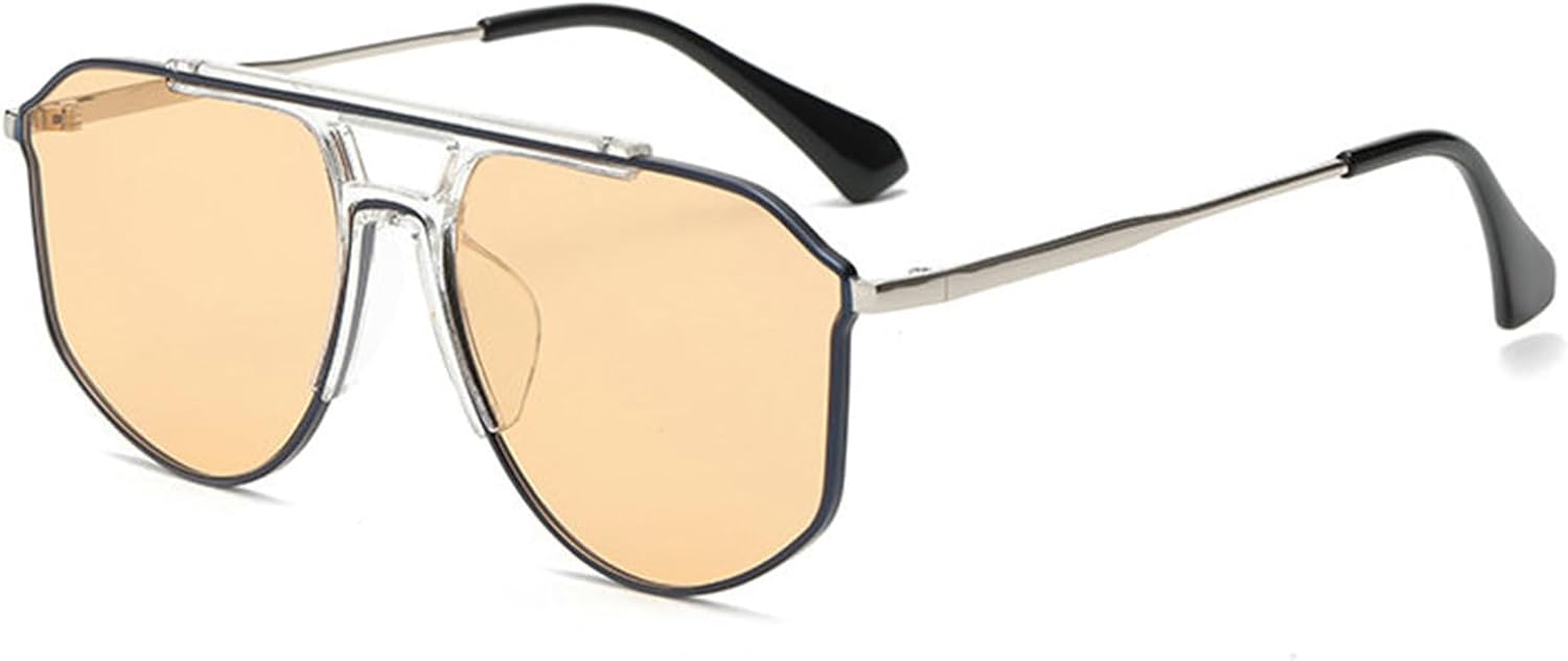 Солнцезащитные очки Willochra Fashion Oversized Pilot для женщин и мужчин, ретро-стиль, роскошные, с металлическим двойным мостиком, многоугольные, зеленые, с защитой от УФ-излучения UV400, C3
Солнцезащитные очки Willochra Fashion Oversized Pilot для женщин и мужчин, ретро-стиль, роскошные, с металлическим двойным мостиком, многоугольные, зеленые, с защитой от УФ-излучения UV400, C3