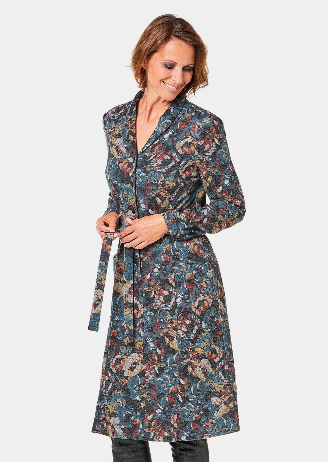 Платье GOLDNER Bluse, цвет petrol/dunkelrot/gemustert
Платье GOLDNER Bluse, цвет petrol/dunkelrot/gemustert